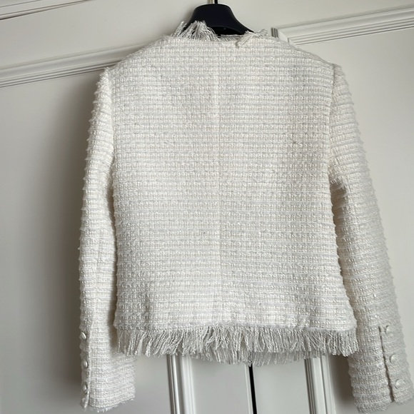 L’Agence Angelina blazer, ivory, size 8 - Picture 4 of 6